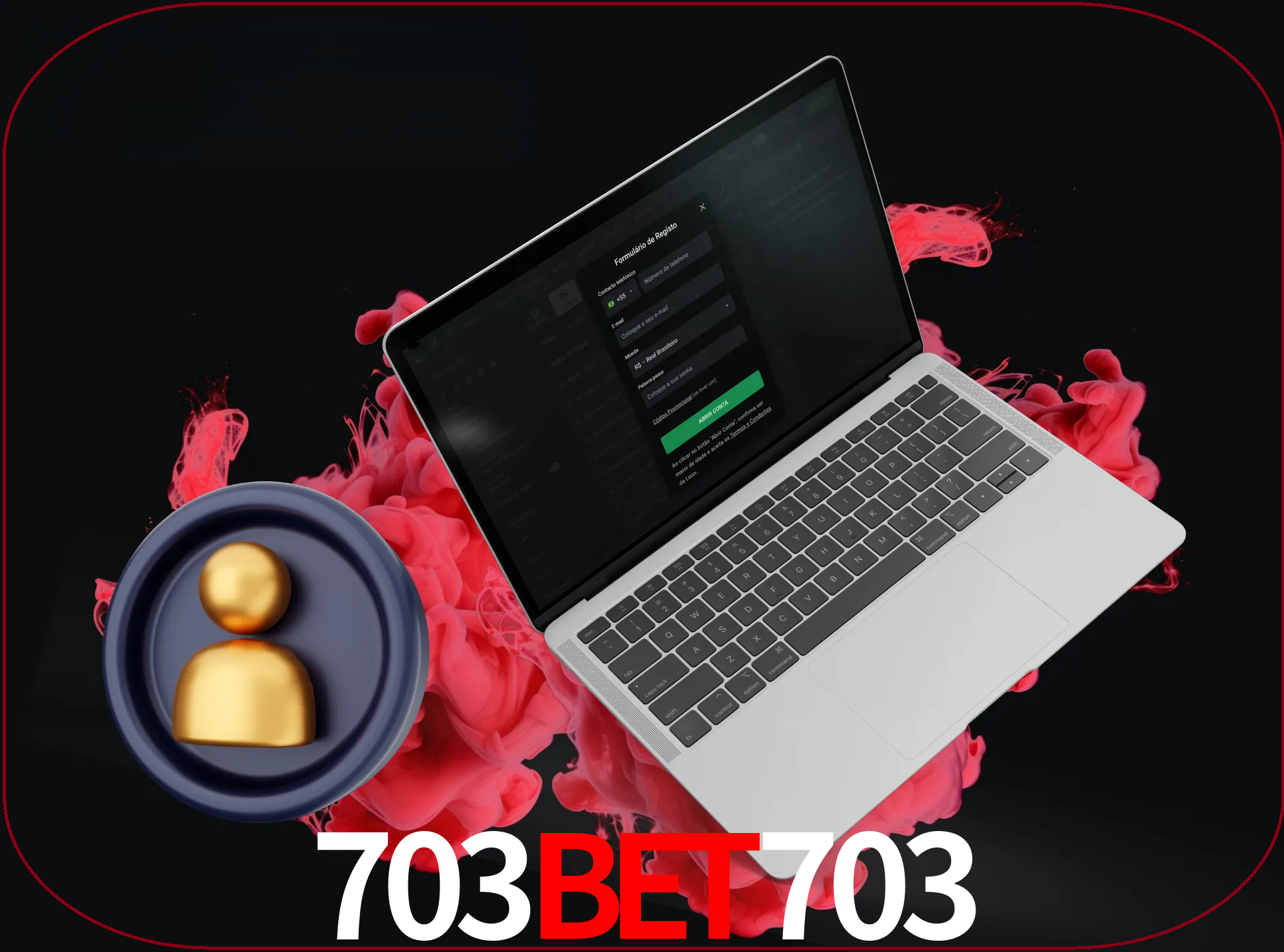No cabeçalho do site 703BET703, clique no botão que o levará a um formulário especial onde terá de introduzir as suas informações actuais.
