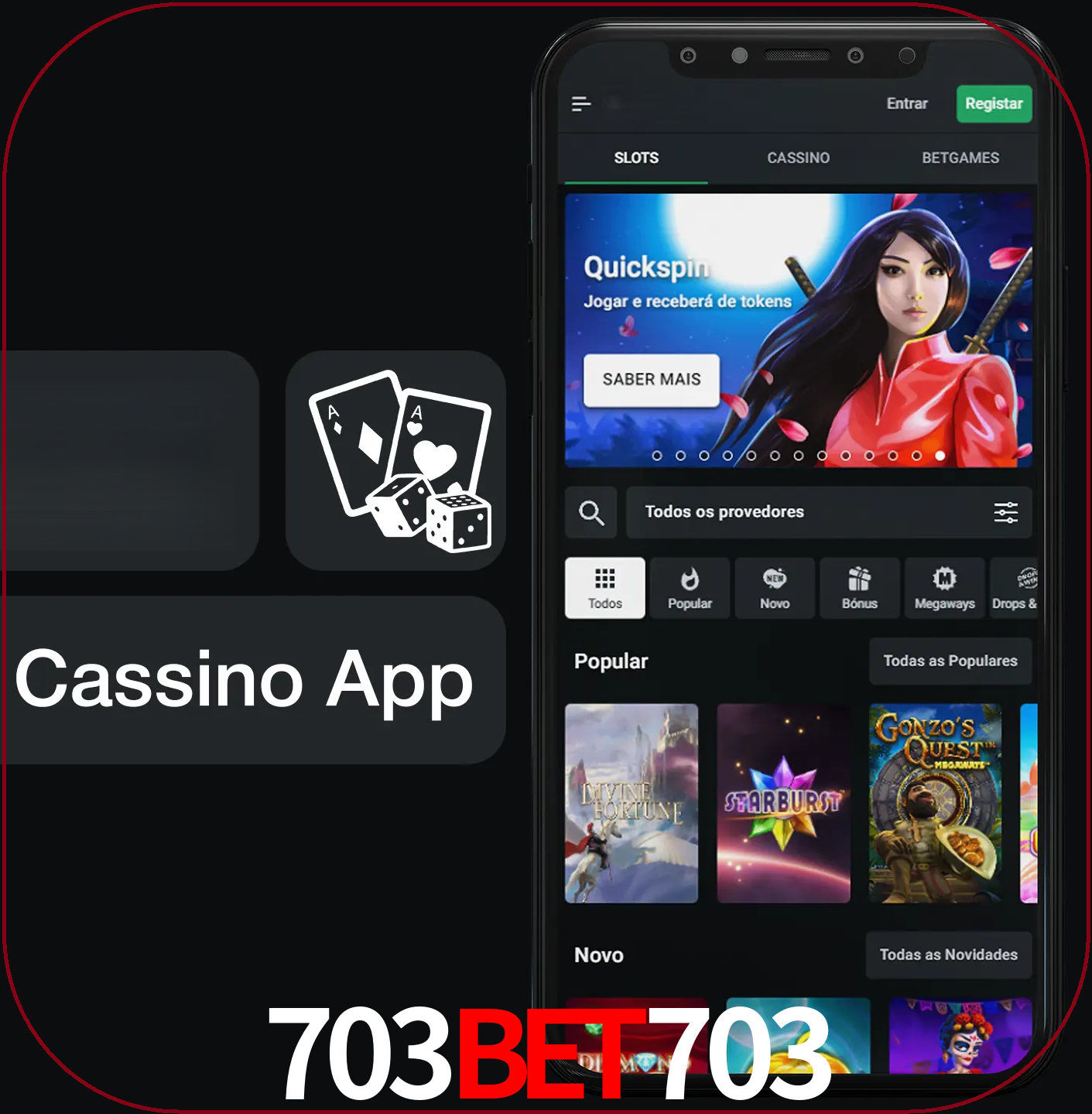 Jogue jogos de cassino e ganhe.