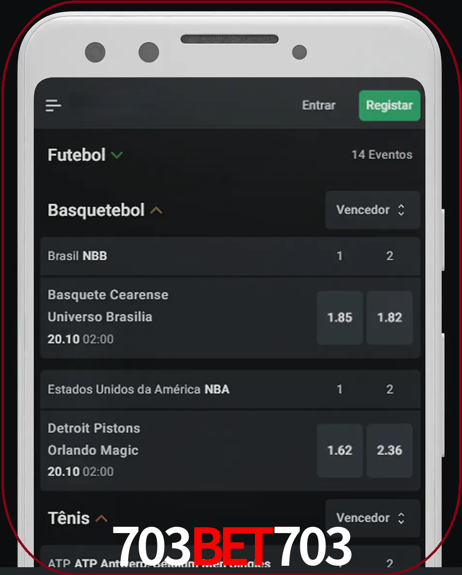 Aposte e assista aos esportes em formato ao vivo.