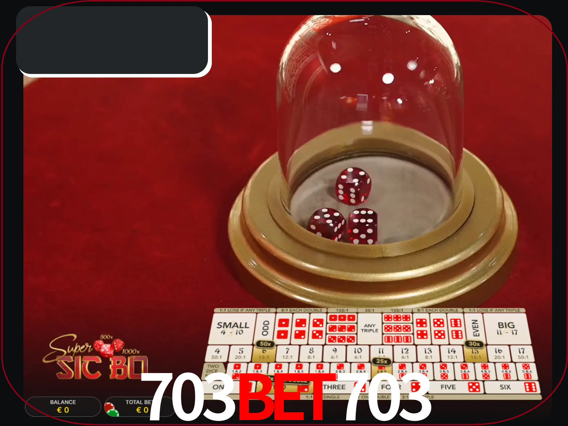 Deixe os dados ao seu lado nos jogos da Sic Bo.