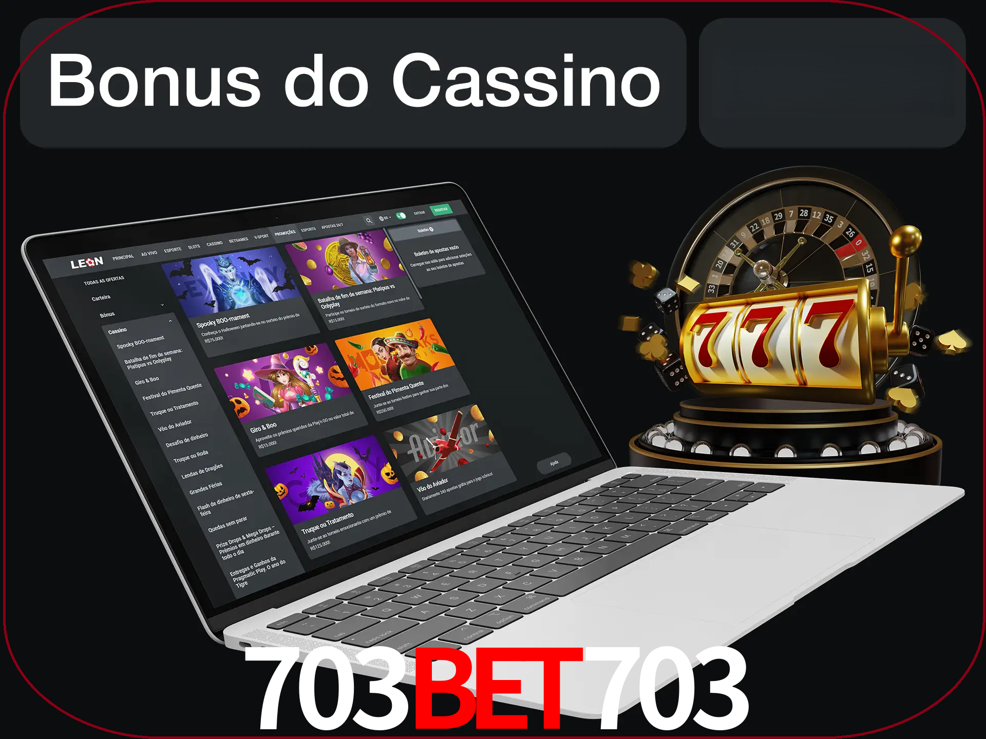 Use o bônus do cassino para começar melhor.