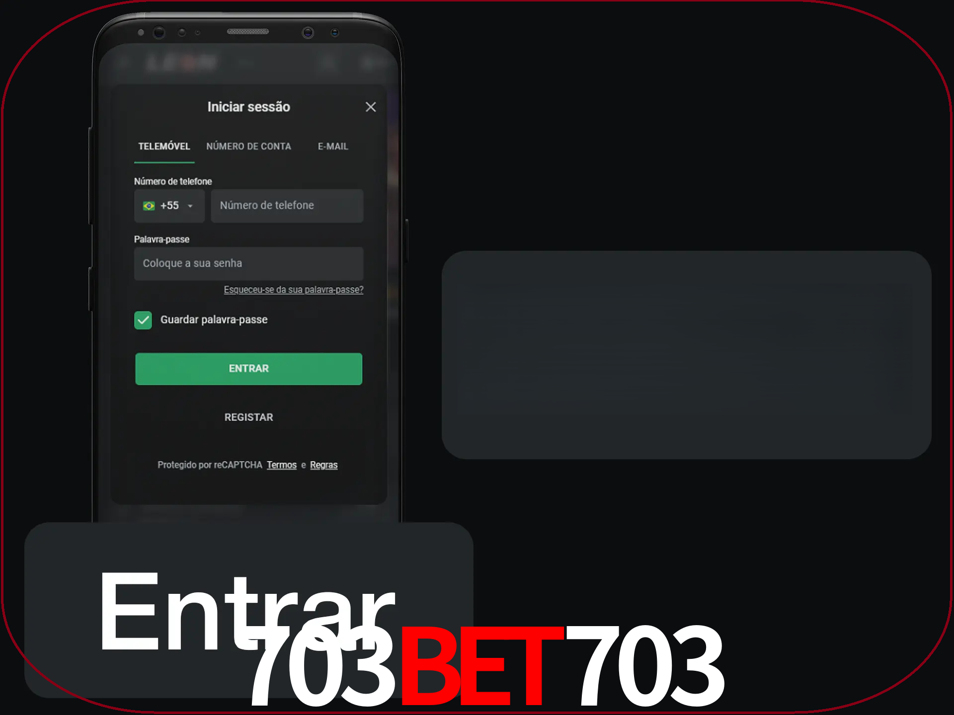 Faça o login para começar a apostar e jogar no cassino.