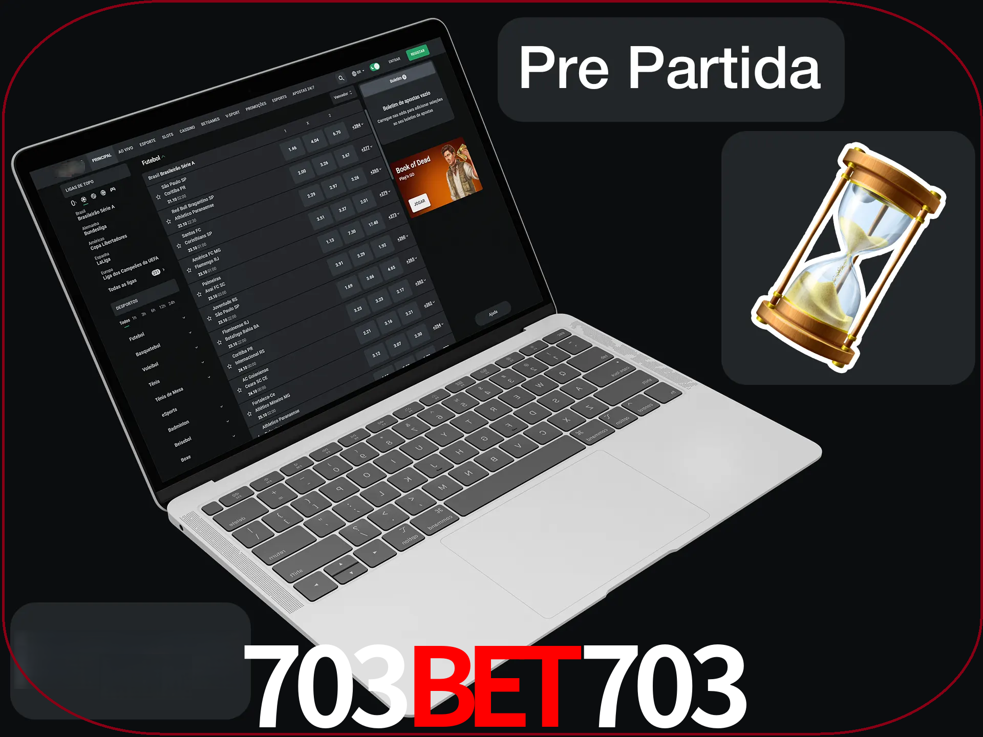 Fazer apostas em partidas futuras.